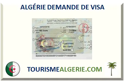 ALGÉRIE DEMANDE DE VISA